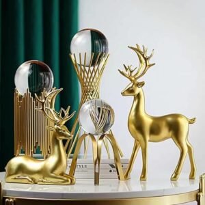 Deer Golden Decor