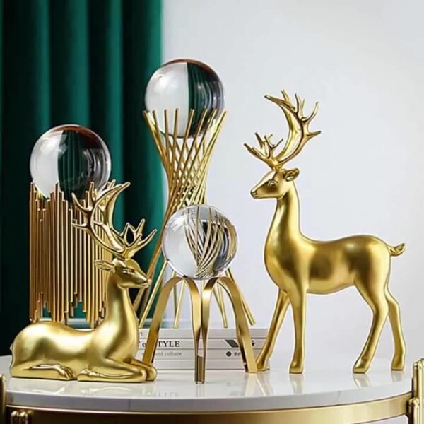 Deer Golden Decor